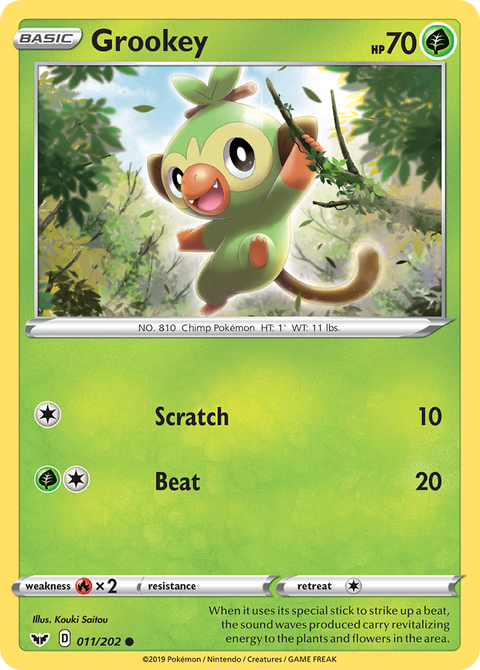 Grookey - 011/202
