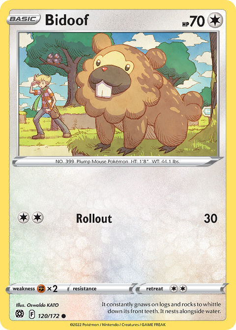 Bidoof - 120/172