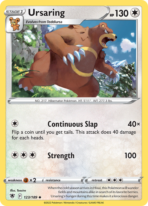 Ursaring - 123/189