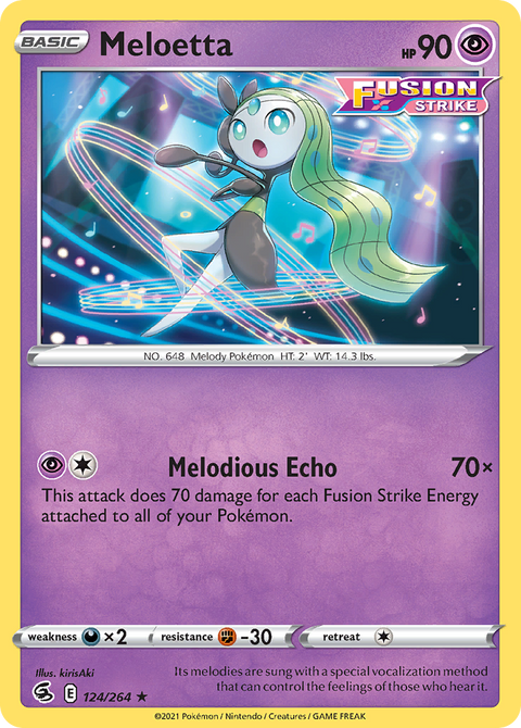 Meloetta - 124/264