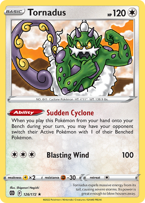 Tornadus - 126/172