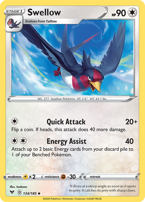 Swellow - 134/185