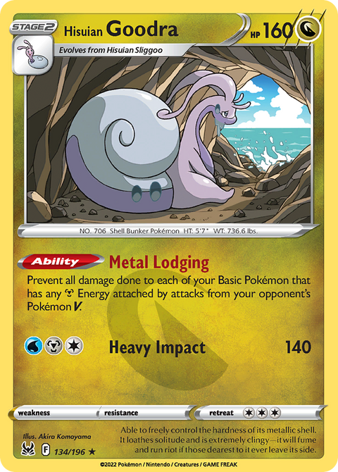 Hisuian Goodra - 134/196