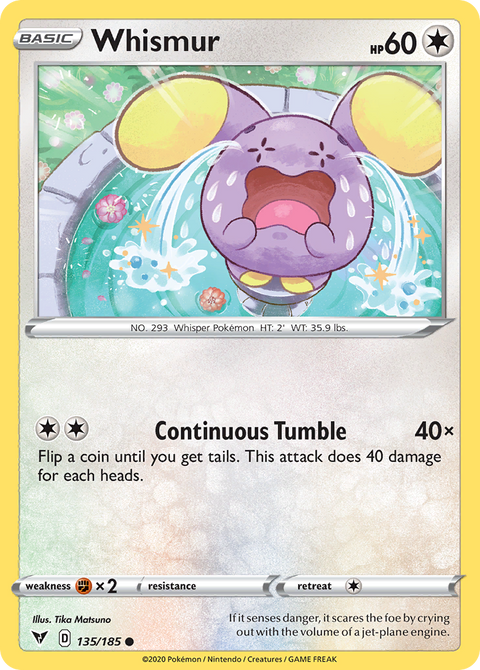 Whismur - 135/185