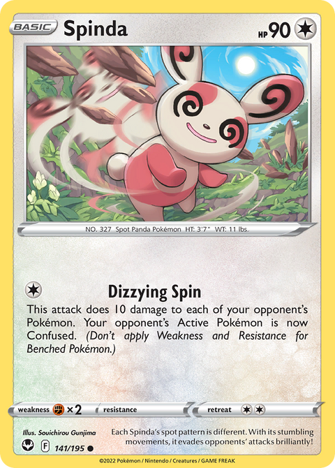 Spinda - 141/195