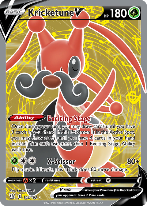 Kricketune V (Full Art) - 142/163