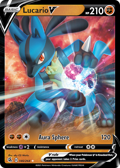 Lucario V - 146/264