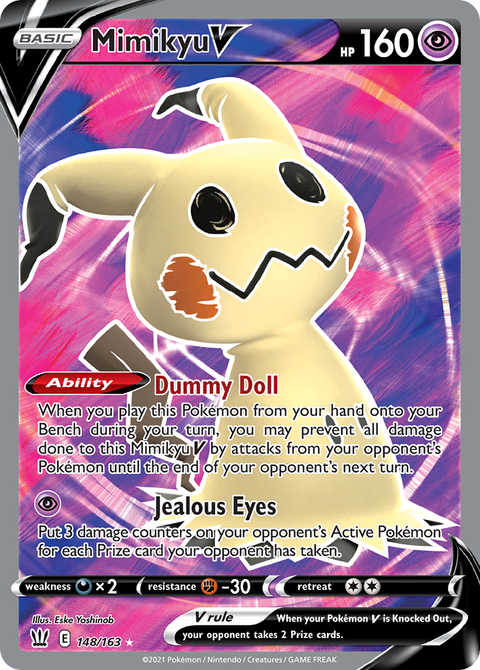 Mimikyu V (Full Art) - 148/163
