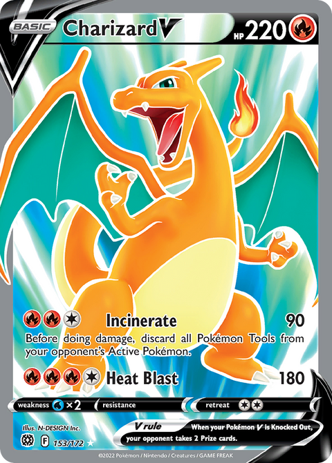 Charizard V (Full Art) - 153/172