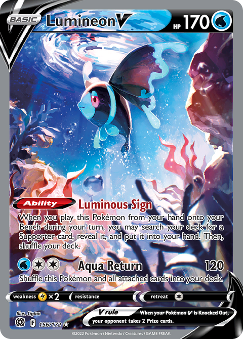 Lumineon V (Alternate Full Art) - 156/172