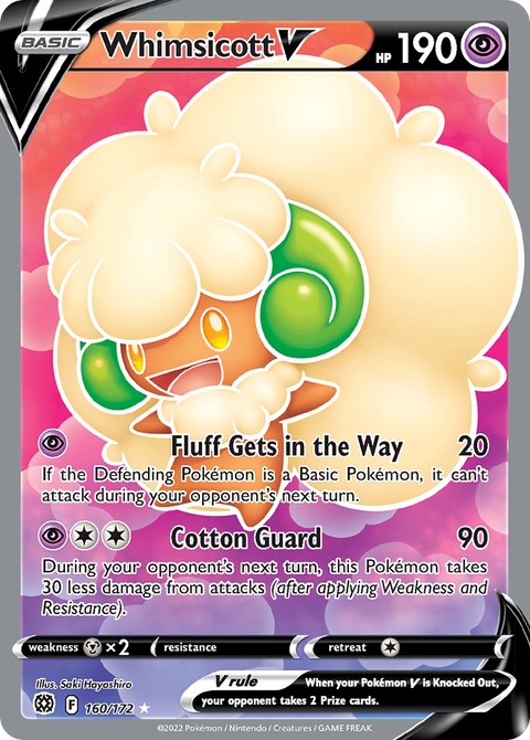 Whimsicott V (Full Art) - 160/172