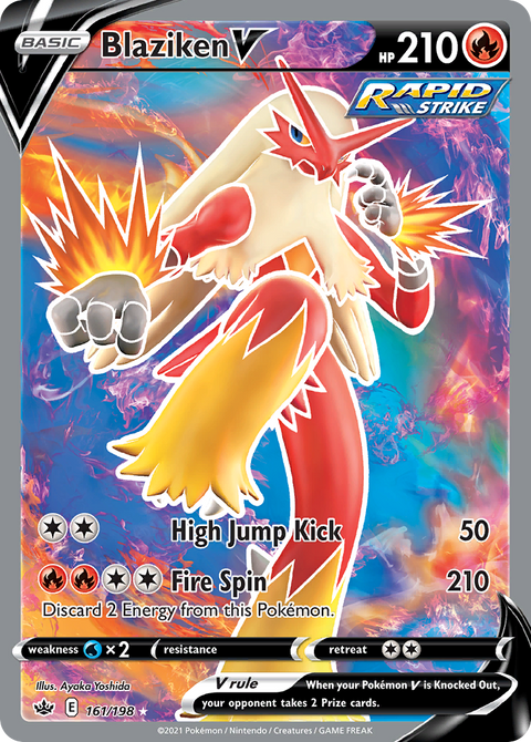 Blaziken V (Full Art) - 161/198