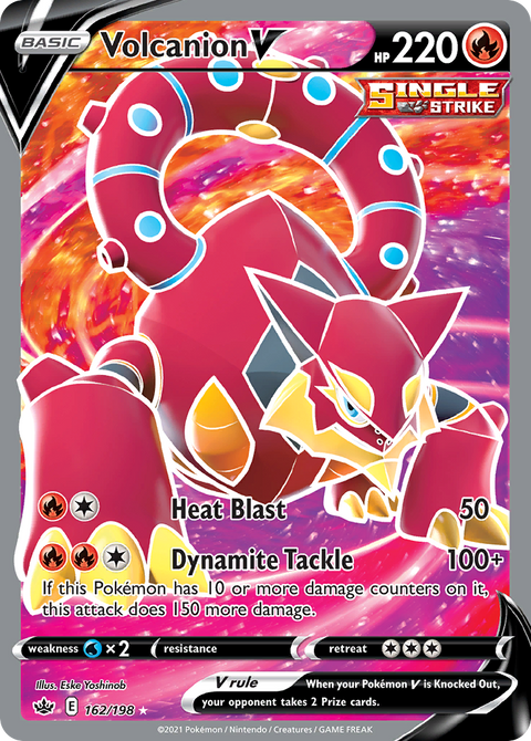 Volcanion V (Full Art) - 162/198