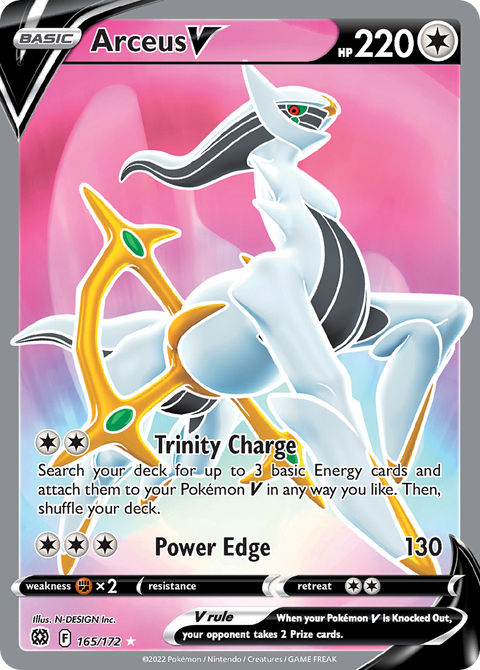 Arceus V (Full Art) - 165/172