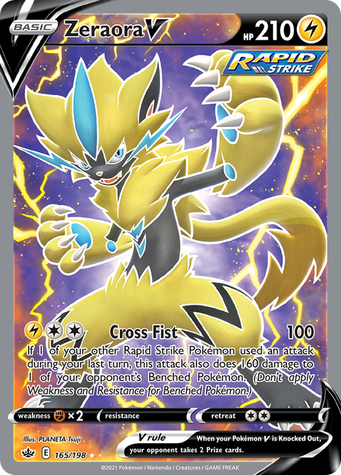 Zeraora V (Full Art) - 165/198