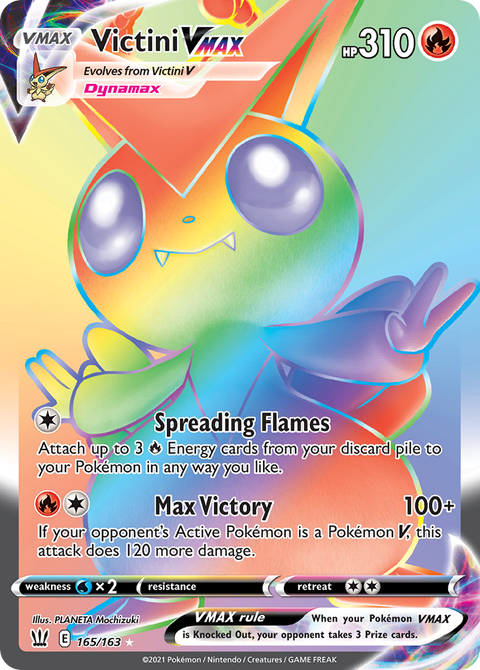 Victini VMAX (Secret) - 165/163