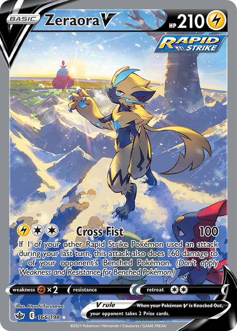 Zeraora V (Alternate Full Art) - 166/198