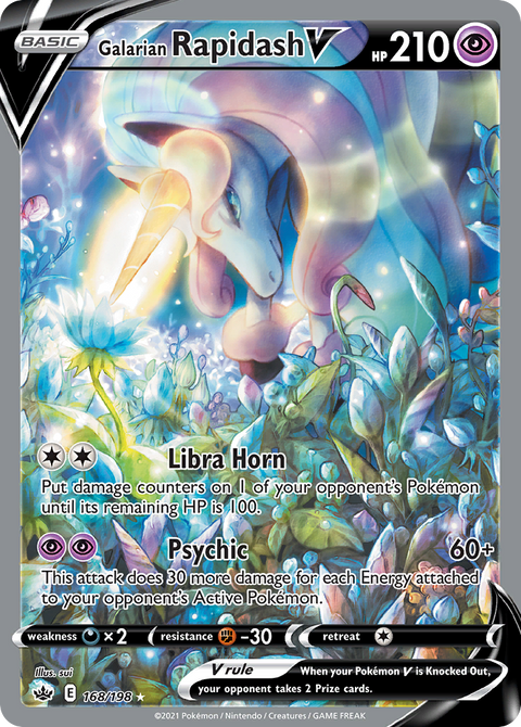 Galarian Rapidash V (Alternate Full Art) - 168/198