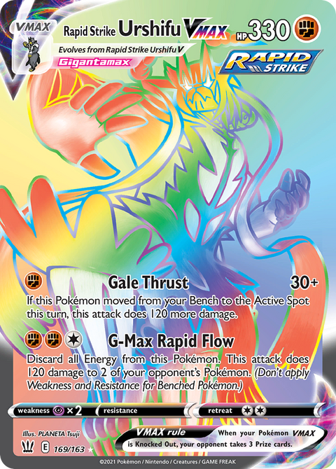 Rapid Strike Urshifu VMAX (Secret) - 169/163