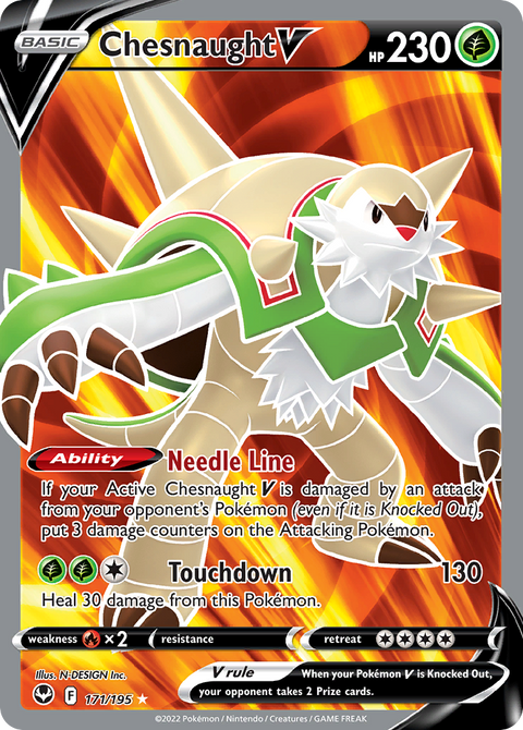 Chesnaught V (Full Art) - 171/195