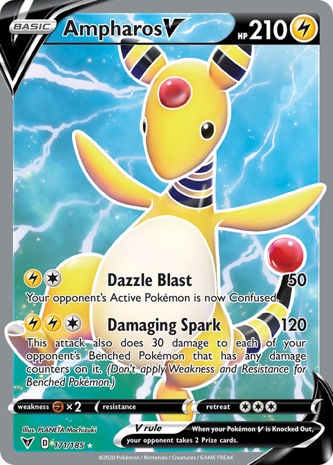 Ampharos V (Full Art) - 171/185