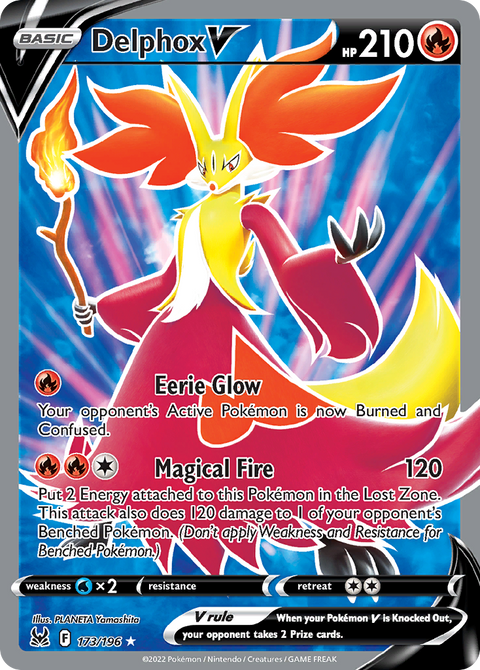 Delphox V (Full Art) - 173/196