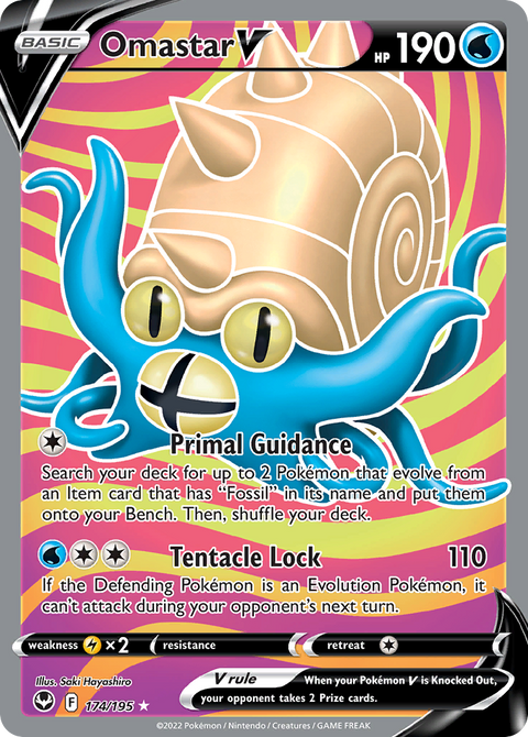 Omastar V (Full Art) - 174/195