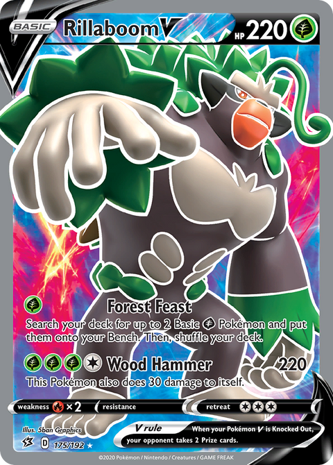 Rillaboom V (Full Art) - 175/192