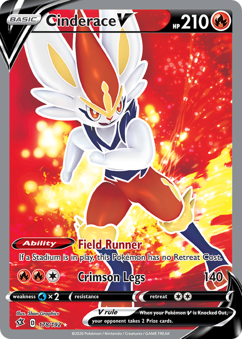 Cinderace V (Full Art) - 178/192