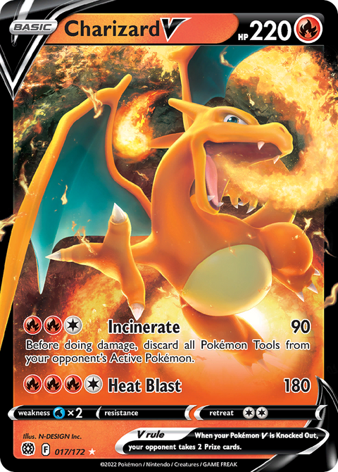 Charizard V - 017/172