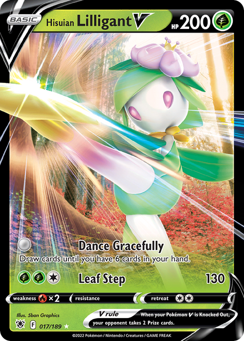 Hisuian Lilligant V - 017/189