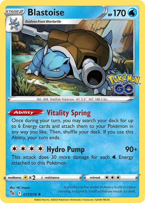 Blastoise - 017/078