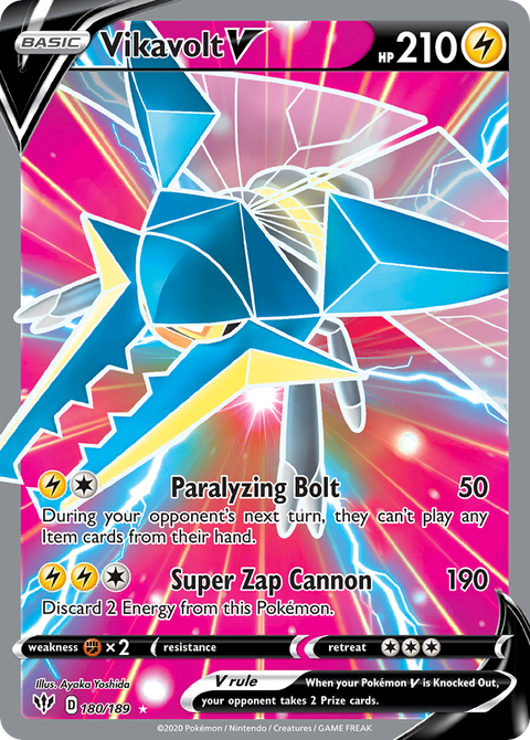 Vikavolt V (Full Art)  - 180/189