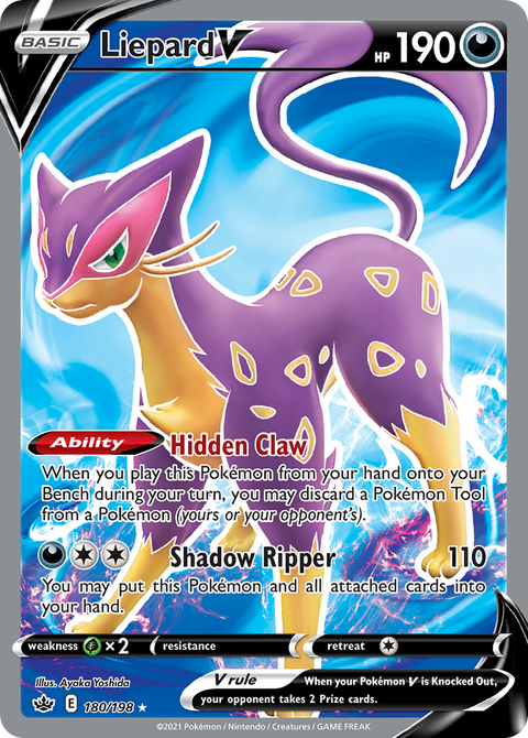 Liepard V (Full Art) - 180/198