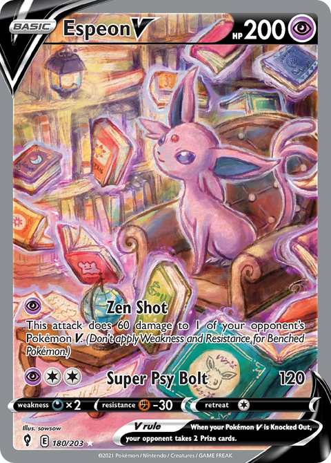 Espeon V (Alternate Full Art) - 180/203