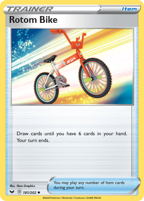 Rotom Bike - 181/202