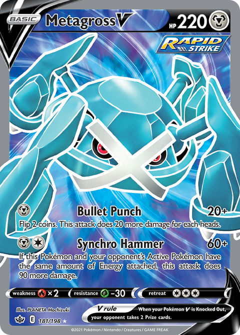 Metagross V (Full Art) - 181/198