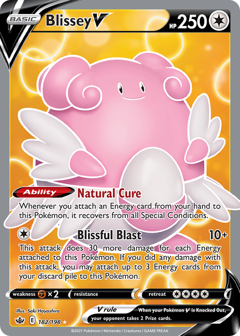 Blissey V (Full Art) - 182/198