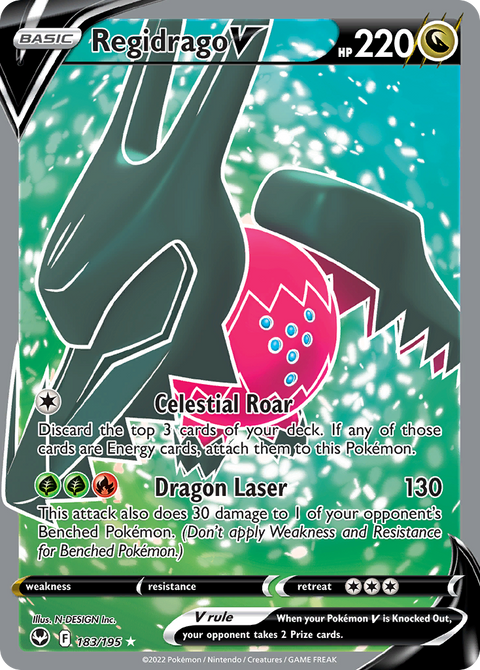 Regidrago V (Full Art) - 183/195