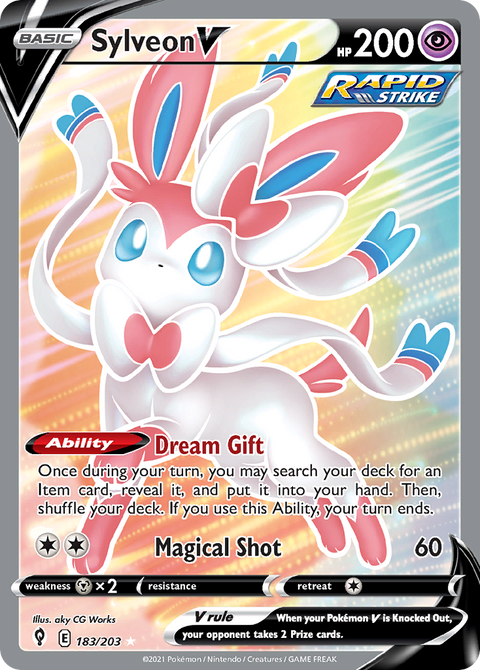 Sylveon V (Full Art) - 183/203