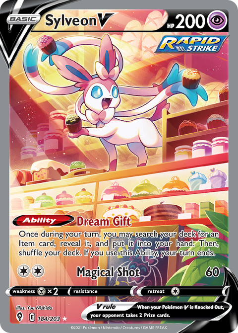 Sylveon V (Alternate Full Art) - 184/203