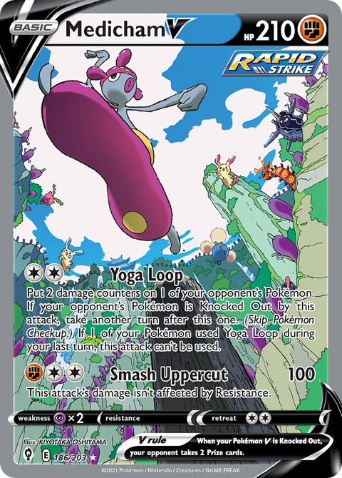 Medicham V (Alternate Full Art) - 186/203
