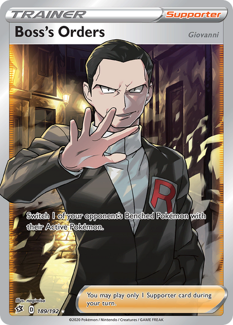 Boss’s Orders (Full Art) - 189/192