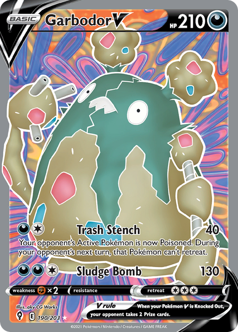 Garbodor V (Full Art) - 190/203