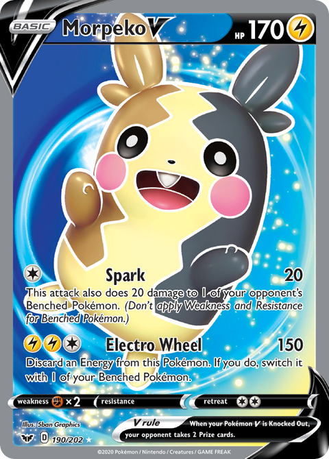 Morpeko V (Full Art) - 190/202