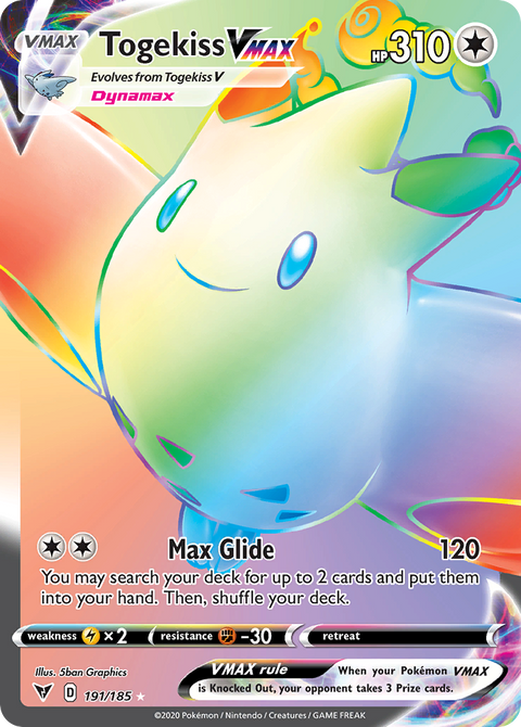 Togekiss VMAX (Secret) - 191/185