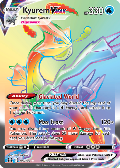 Kyurem VMAX (Secret) - 197/196