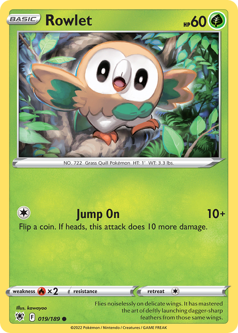 Rowlet - 019/189