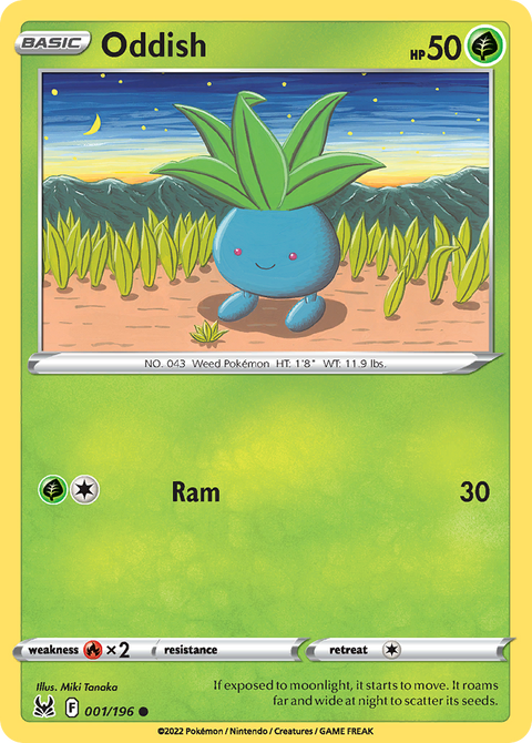 Oddish - 001/196