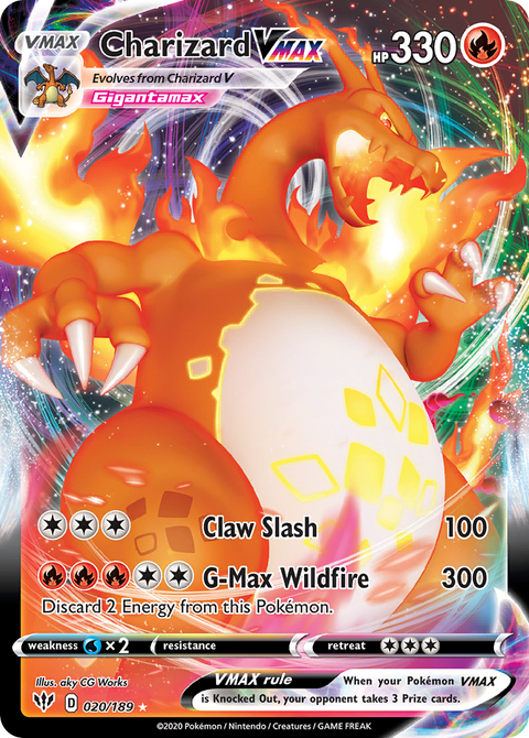 Charizard VMAX - 020/189